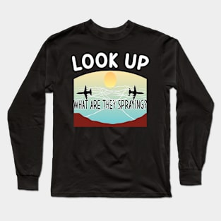 CLIMATE CHANGE BEGAN AS WEATHER MODIFICATION IN THE 1930s AND EVOLVED INTO GEOENGINEERING Long Sleeve T-Shirt